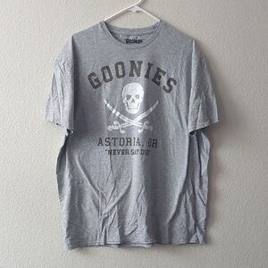 The Goonies Ripple Junction Gray Graphic Tee T-Shirt, Size XL